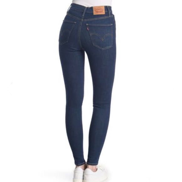 SALE! ⭐️ Levi’s Mile High super skinny jean dark wash - Picture 3 of 8